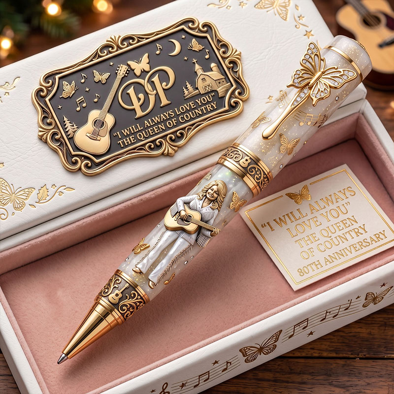 Dolly Parton 80th‑Anniversary Collectible Pen