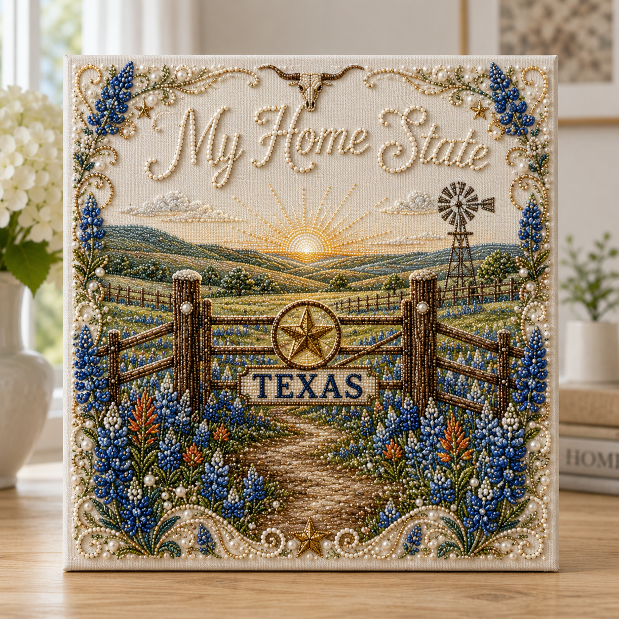 ✨ My Home State DIY Pearl Art Kit