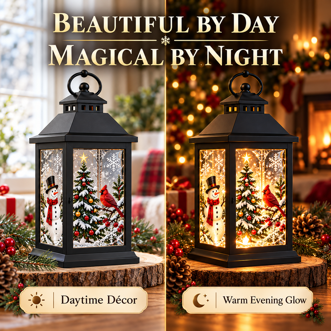 Interchangeable Crystal Lantern™ – Light-Up Holiday Décor - image 14