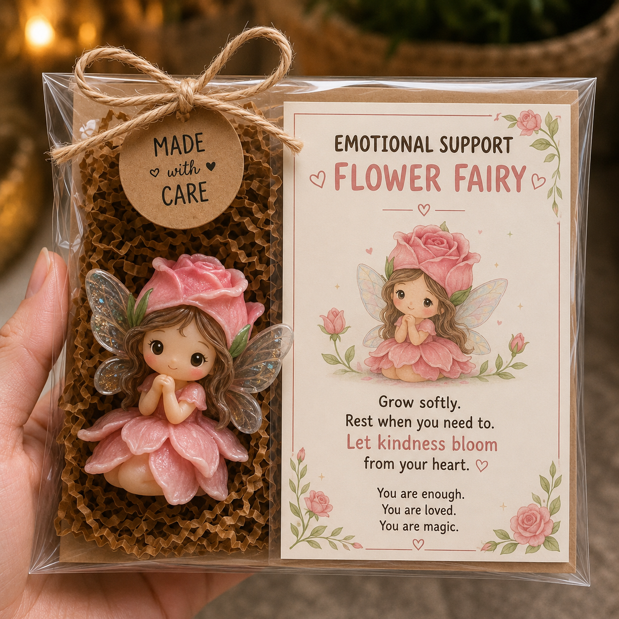 ❤️Emotional Support Flower Fairy – A Little Reminder You’re Loved