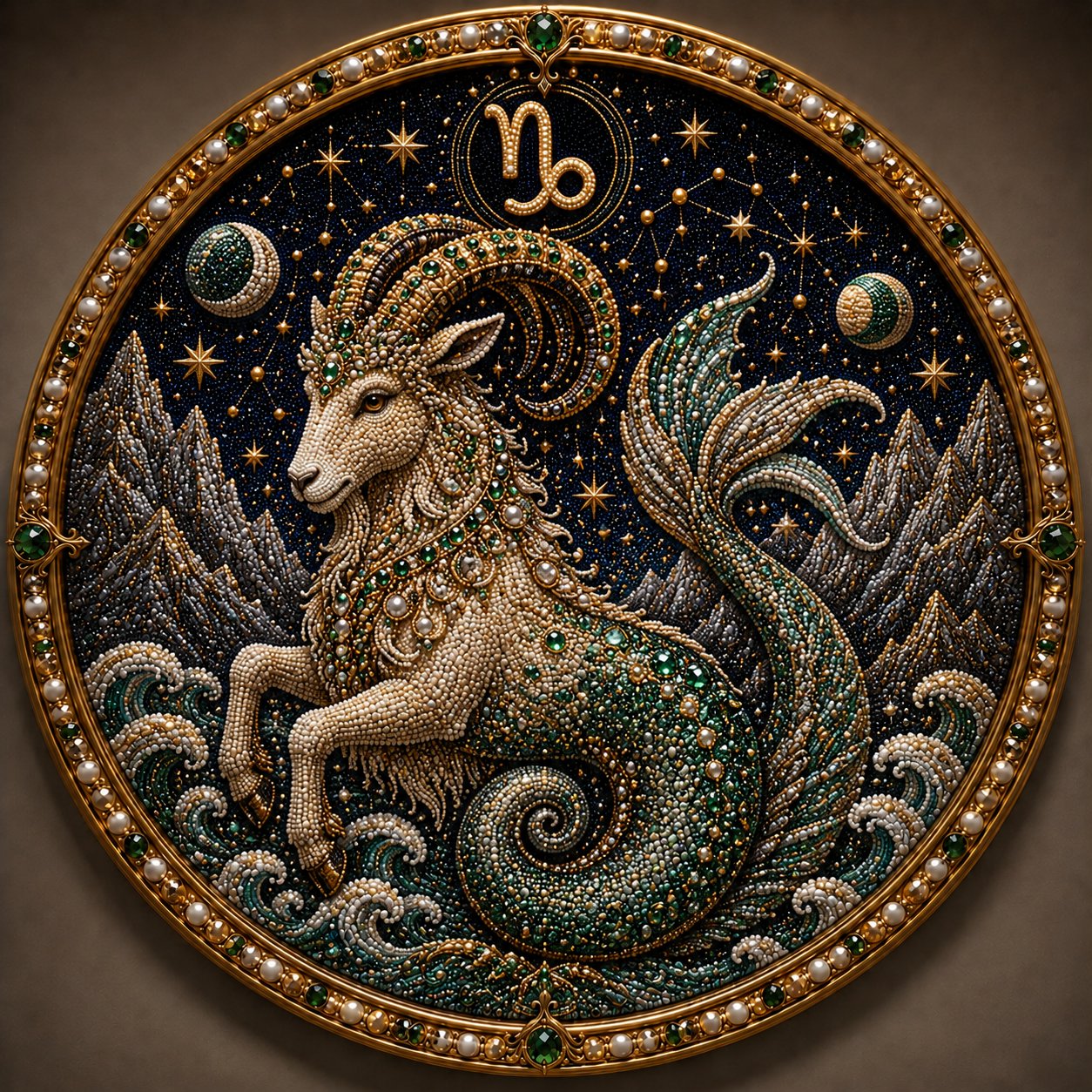 🔥 12 Zodiac Signs Pearl Art Kit ♈🌙