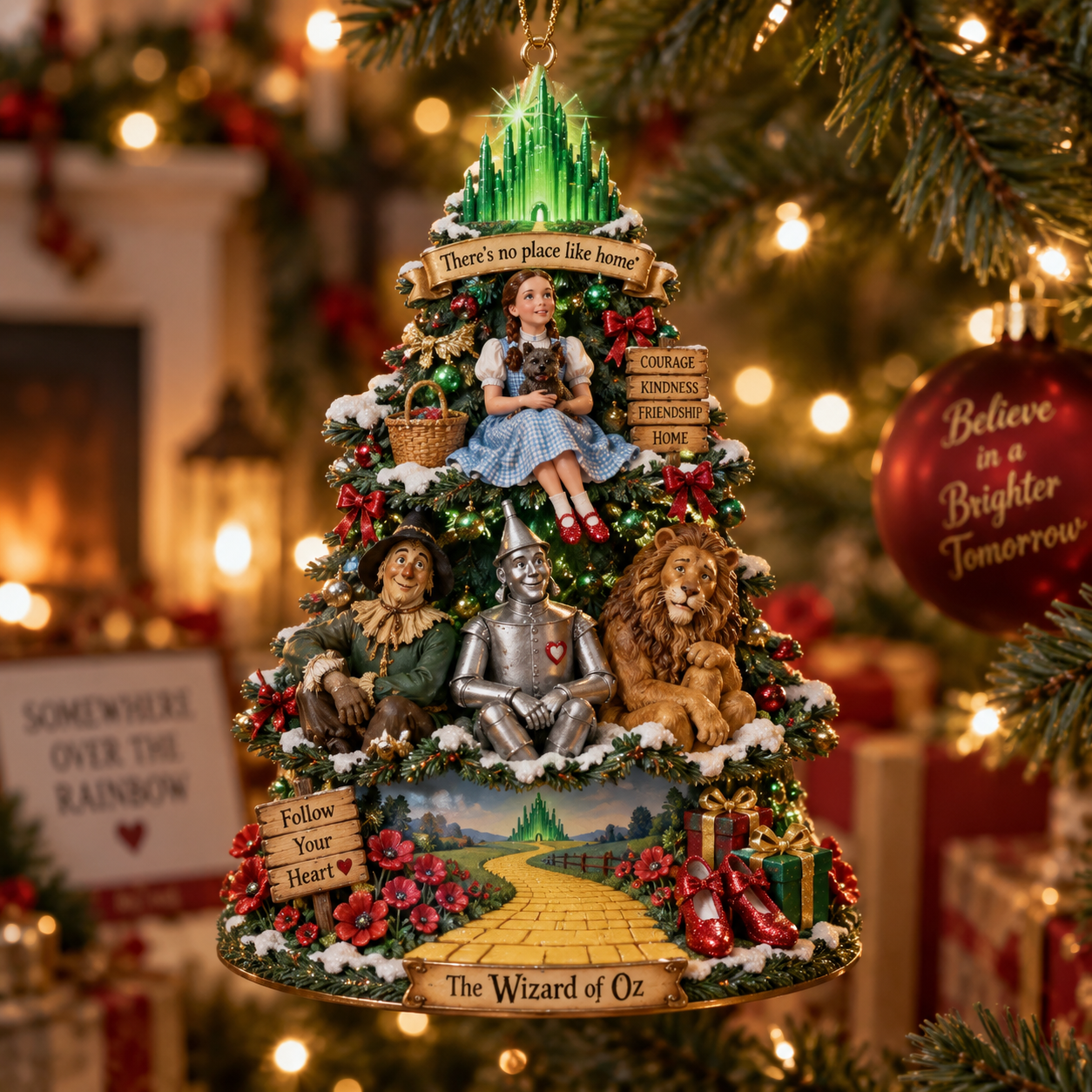 Wizard of Oz Christmas Tree Ornament