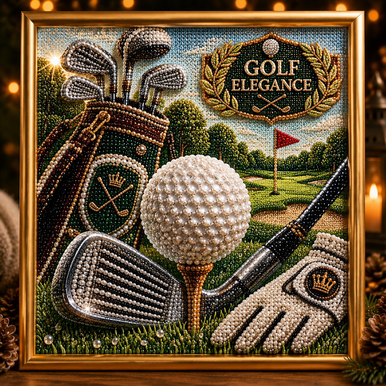 🔥 LSAT DAY 75% OFF 🏆🏈 Sports Legacy™ Pearl Art Collection