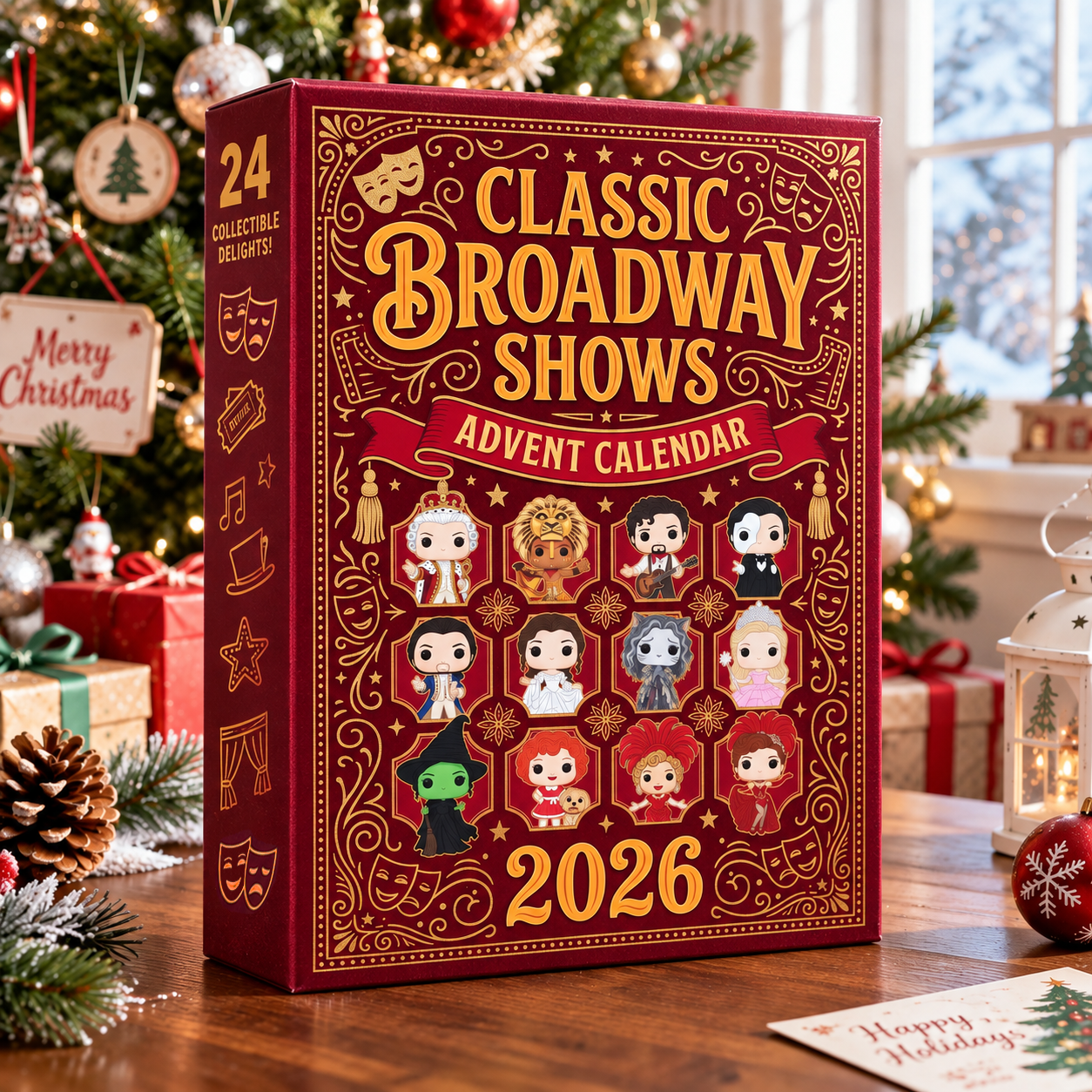 CLASSIC BROADWAY SHOWS ADVENT CALENDAR 2026