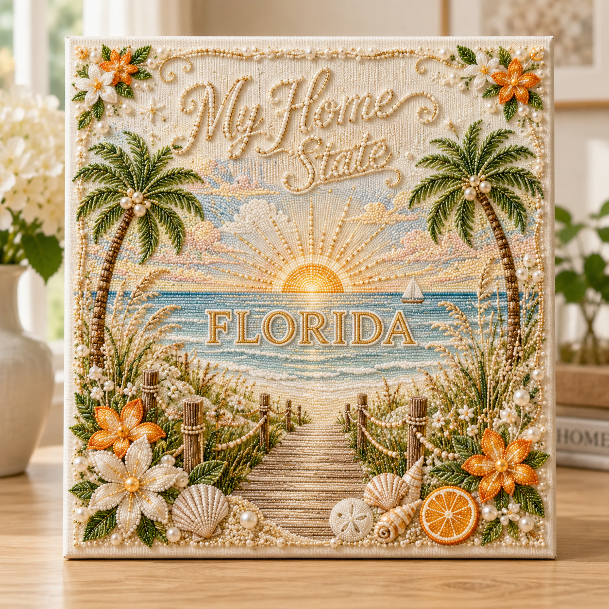 ✨ My Home State DIY Pearl Art Kit