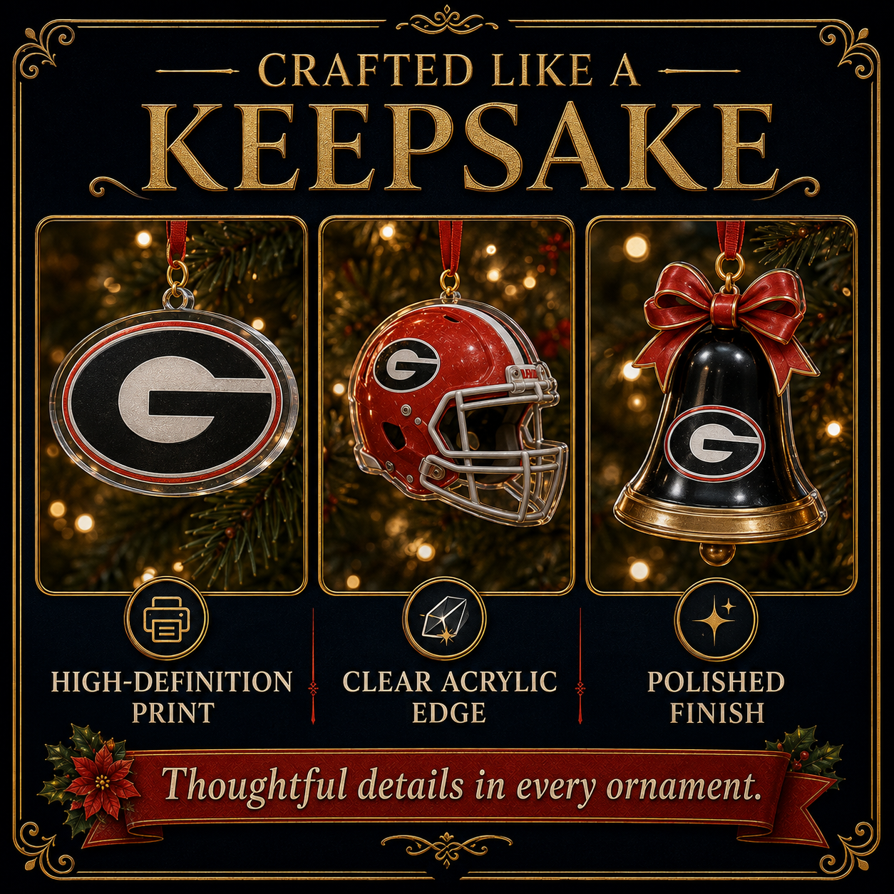 🎄 Go Dawgs! Football Christmas Advent Calendar