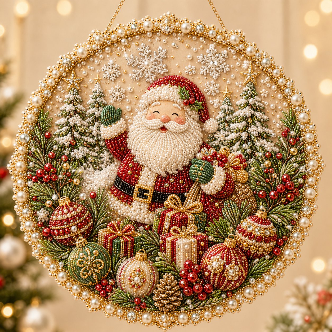 🎄 Christmas Diamond Art Kit – Create Sparkling Holiday Memories With Your Family