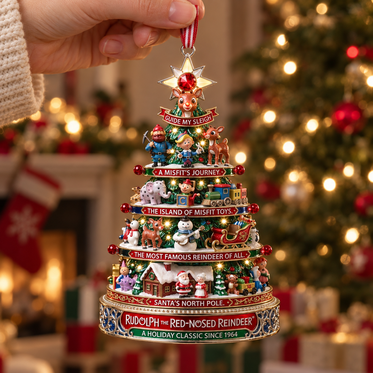Rudolph Christmas Tree Ornament