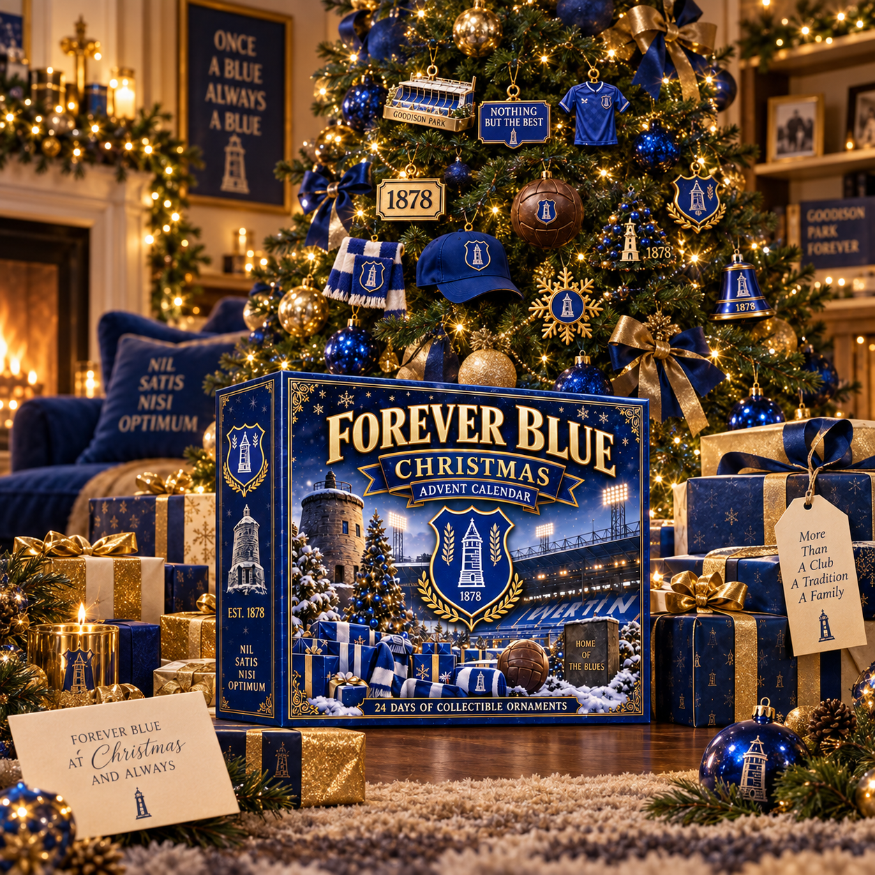 🎄 Forever Blue! Football Christmas Advent Calendar