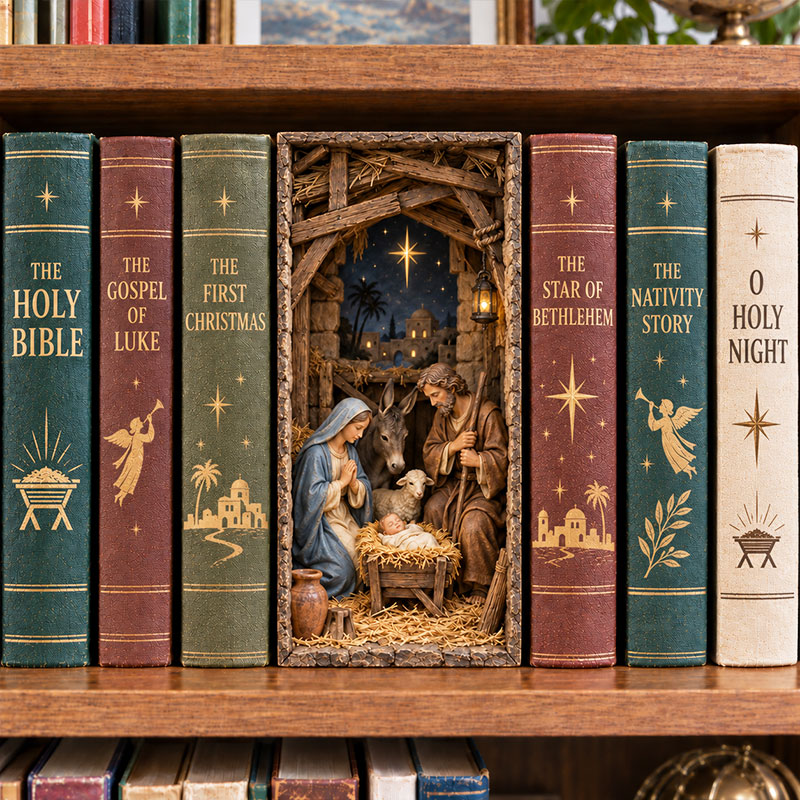 Nativity Book Nook