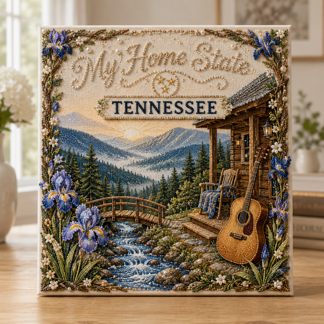 ✨ My Home State DIY Pearl Art Kit