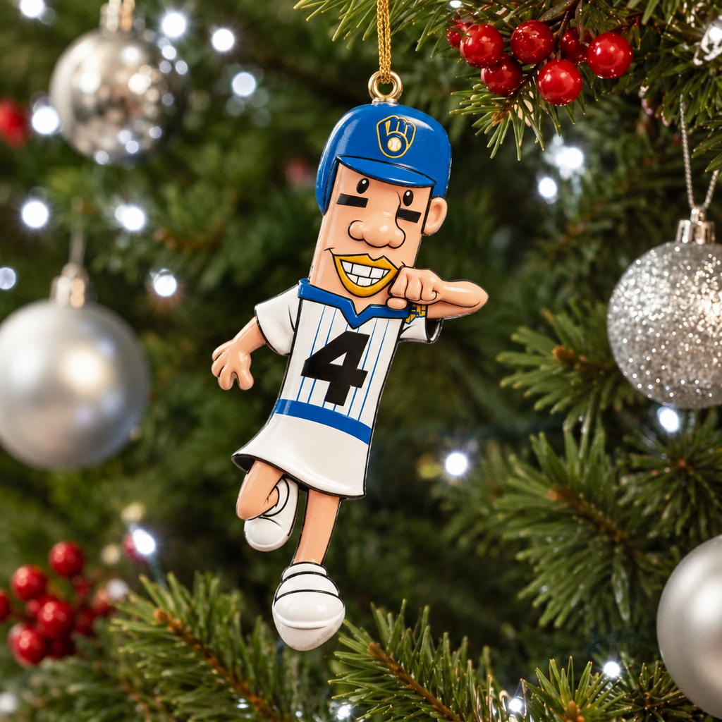 Brewers Famous Racing Sausages Ornament Set