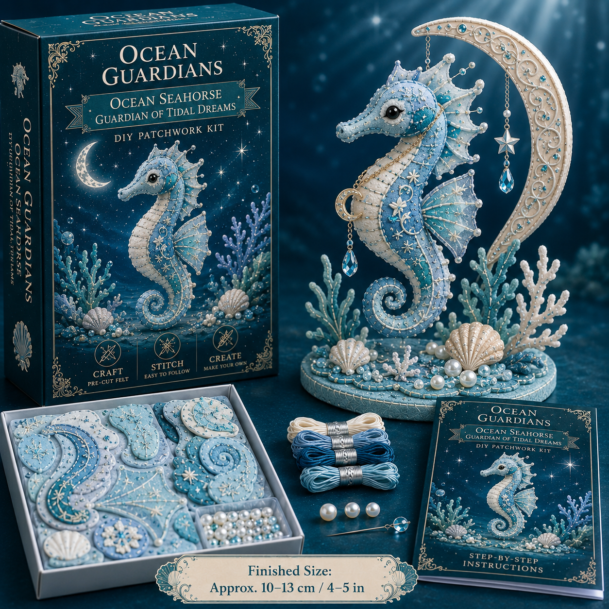 🎁 Ocean Guardians DIY Patchwork Kit Collection🌊