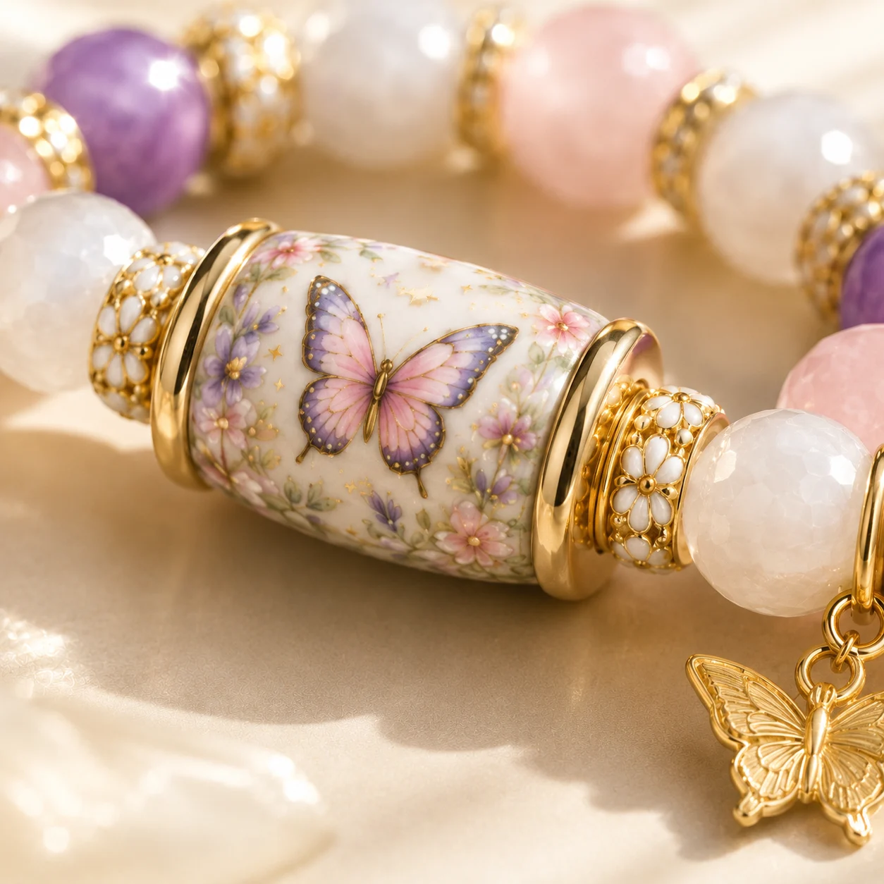 Wild  Gentle  Warm Highland Garden Bracelet
