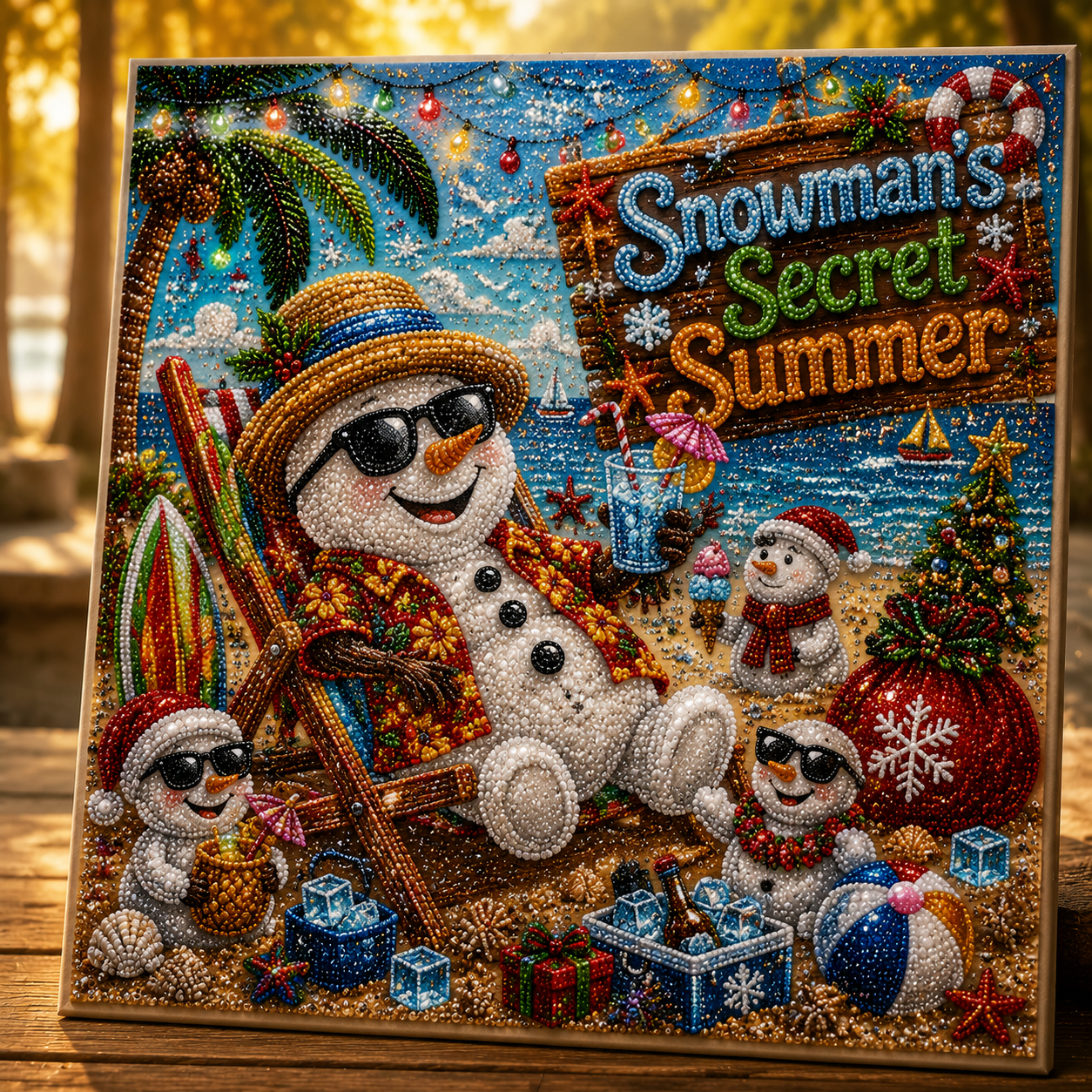 🎄 Christmas Secret Collection ✨ Magical Holiday Diamond Painting Art Kit