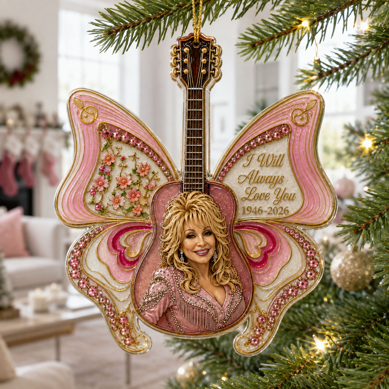 DP I Will Always Love You Remember Ornament