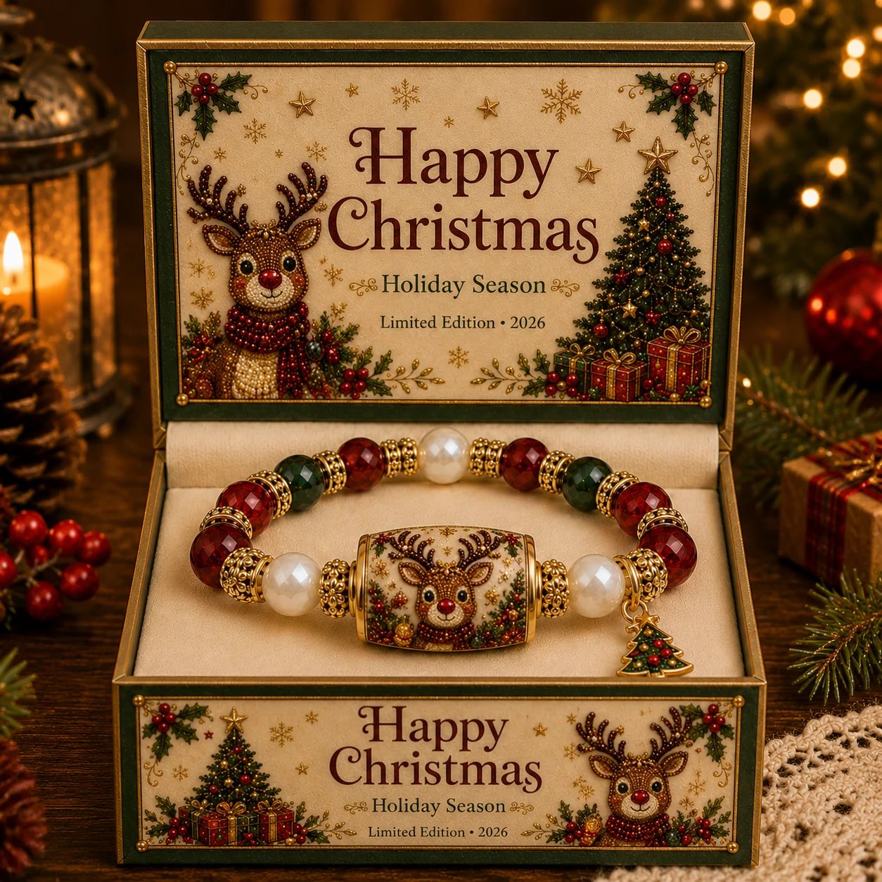 🎄Limited Edition 2026 Christmas Magic Collection Bracelet