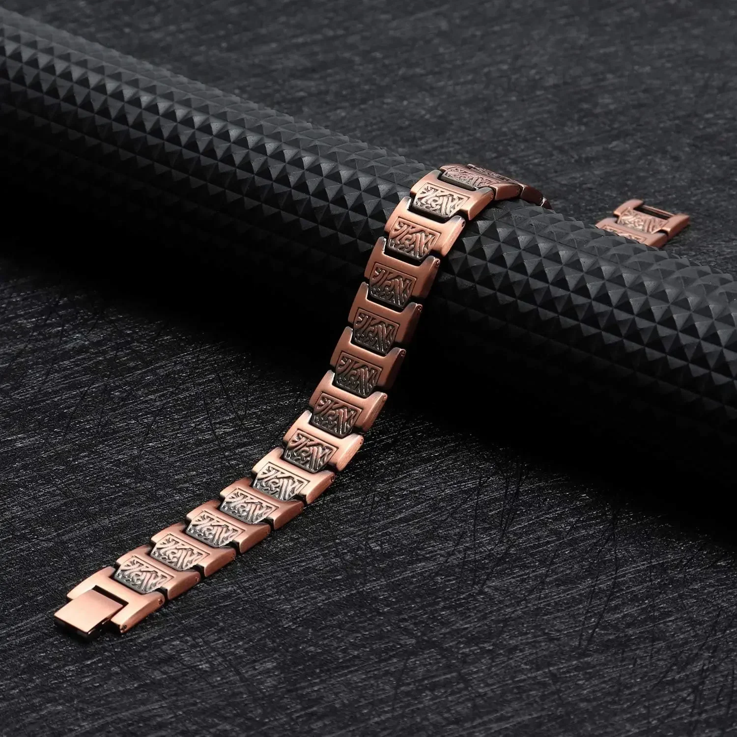 Men's Four Leaf Magnetic Copper Bracelet â€” Strength in Every Link (Limited-time offer for 2026 Celebrate with 70% OFF! - Copper Magnetic Power Boost Circulation, Banish Fatigue)