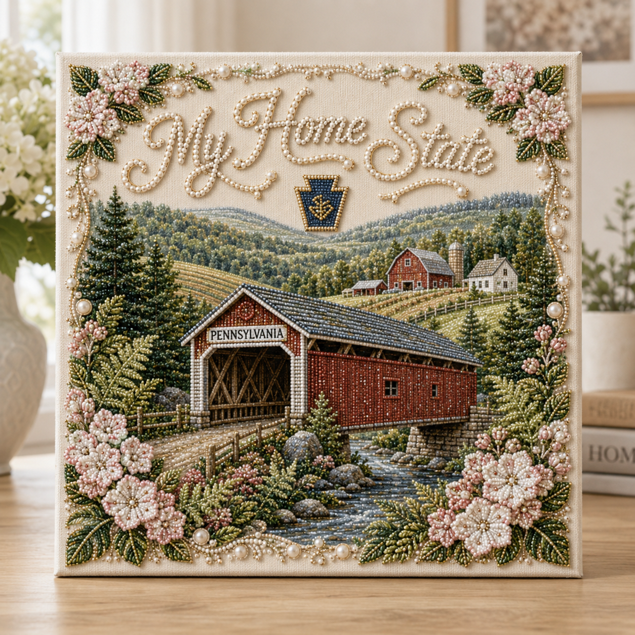 ✨ My Home State DIY Pearl Art Kit