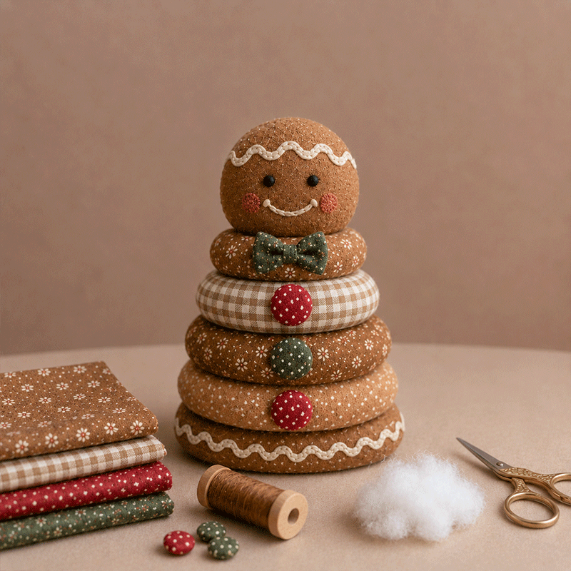 🔥49% Off Last Day 🎅 DIY Christmas Patchwork Doll Kit