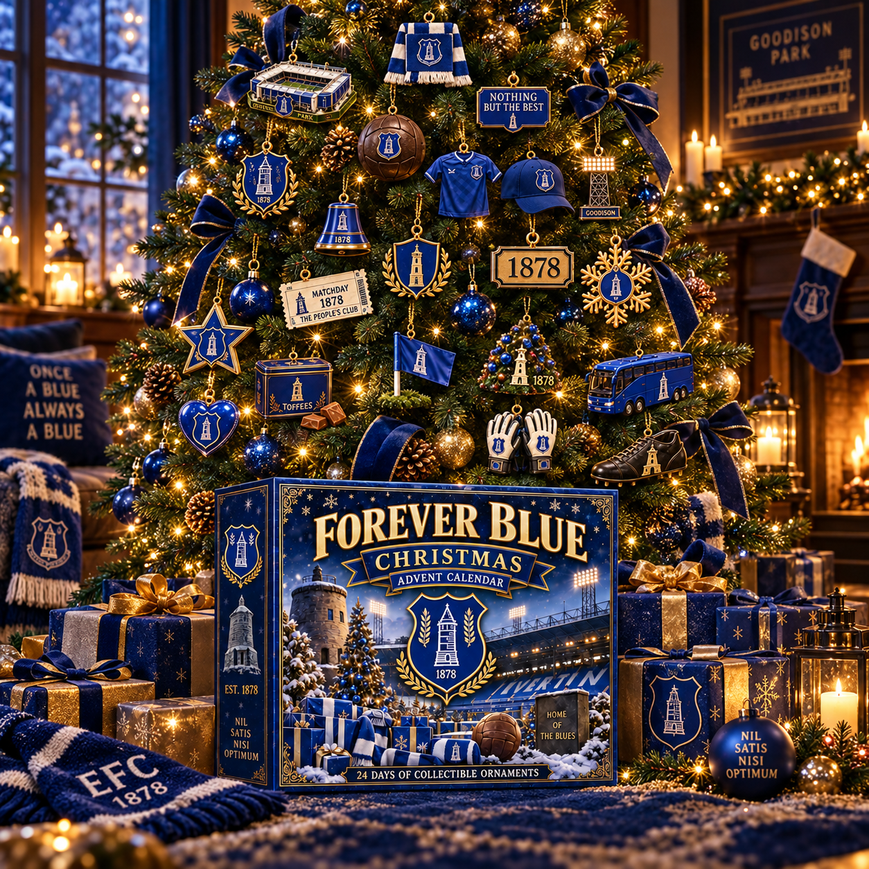 🎄 Forever Blue! Football Christmas Advent Calendar