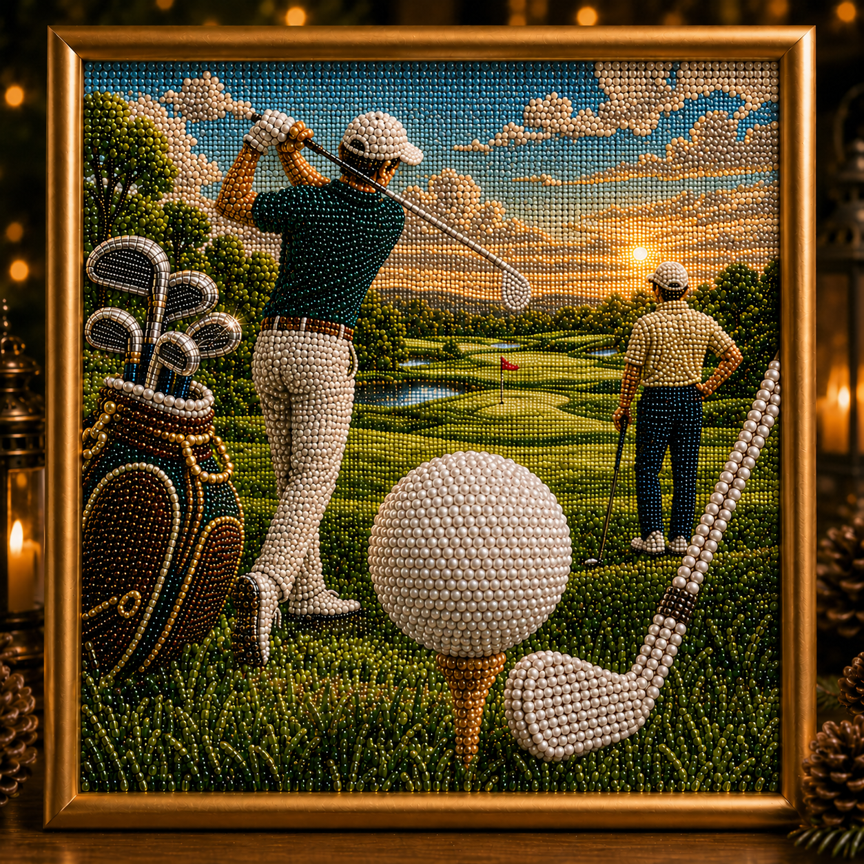 🔥 LSAT DAY 75% OFF 🏆🏈 Sports Legacy™ Pearl Art Collection