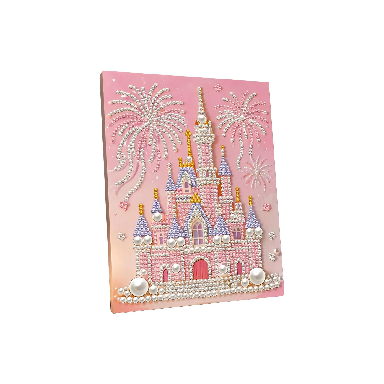 🏰✨DIY Beaded Art Kit - Castle Pearl Painting🎇