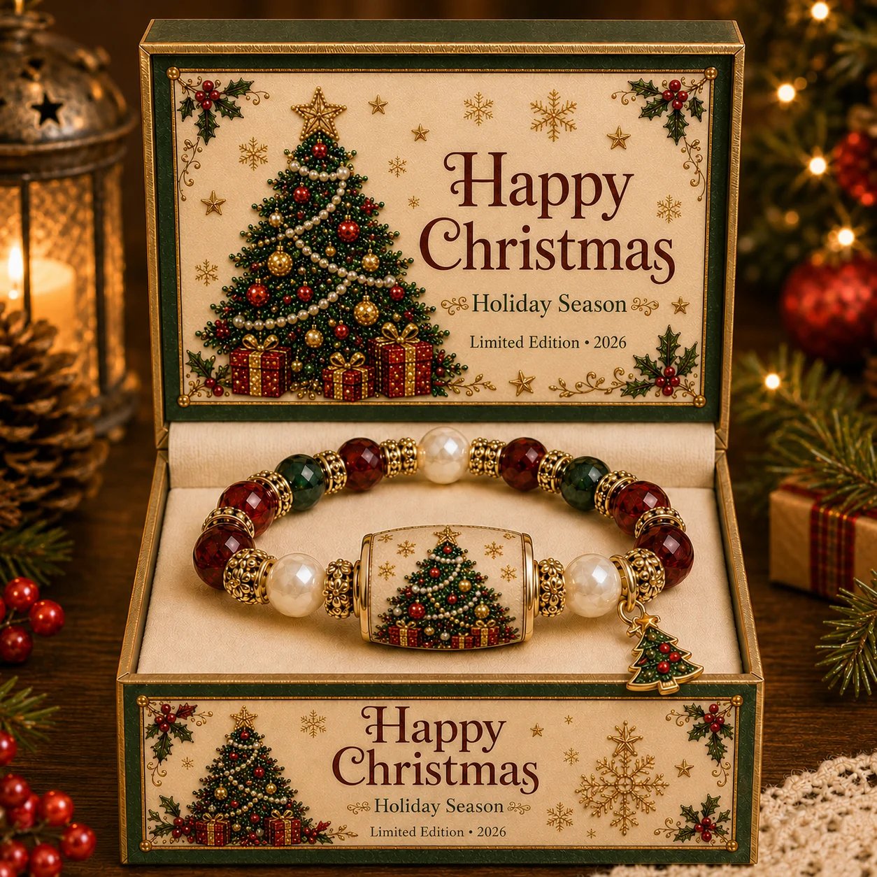 🎄Limited Edition 2026 Christmas Magic Collection Bracelet