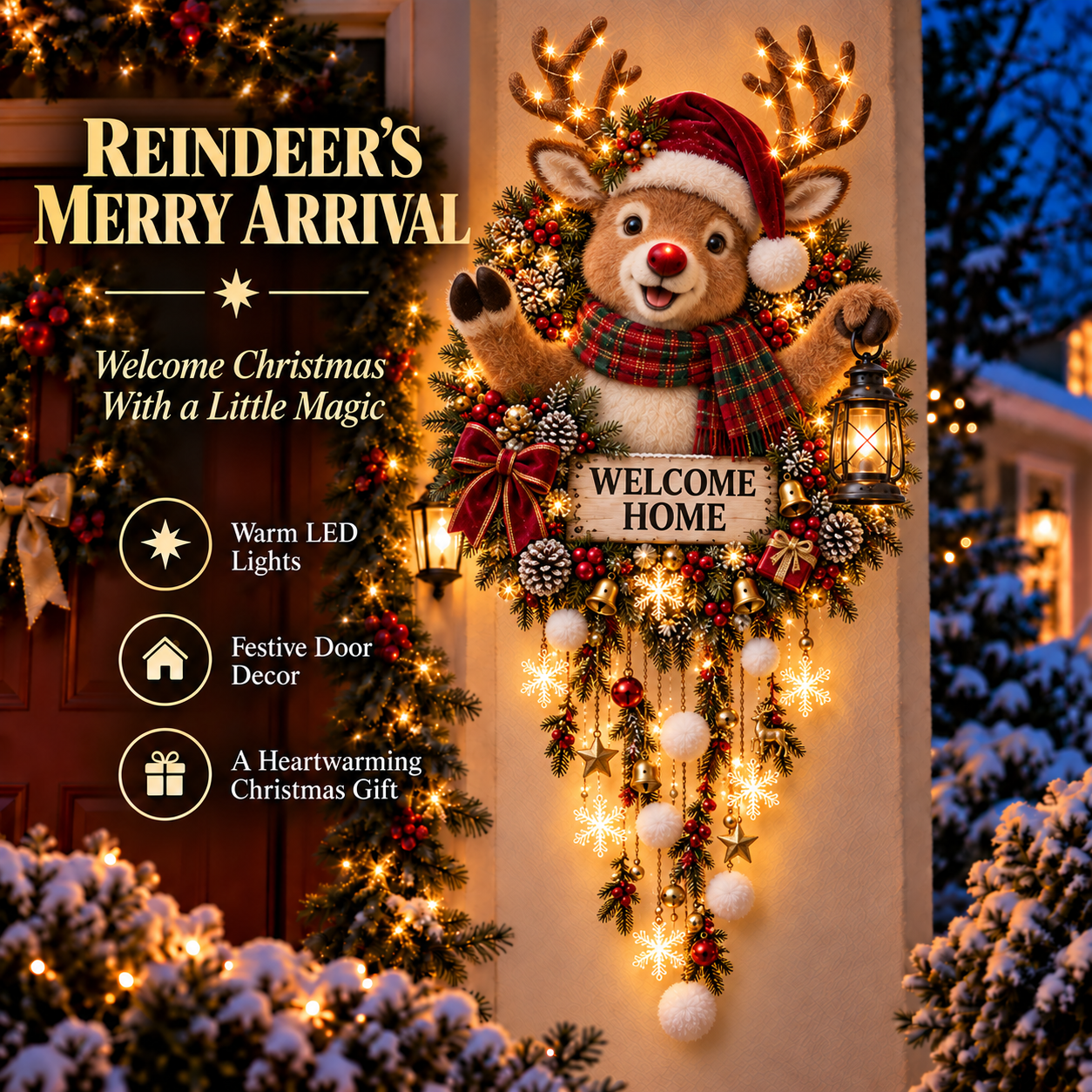 ⛄ Welcome Home to a Little Christmas Magic
