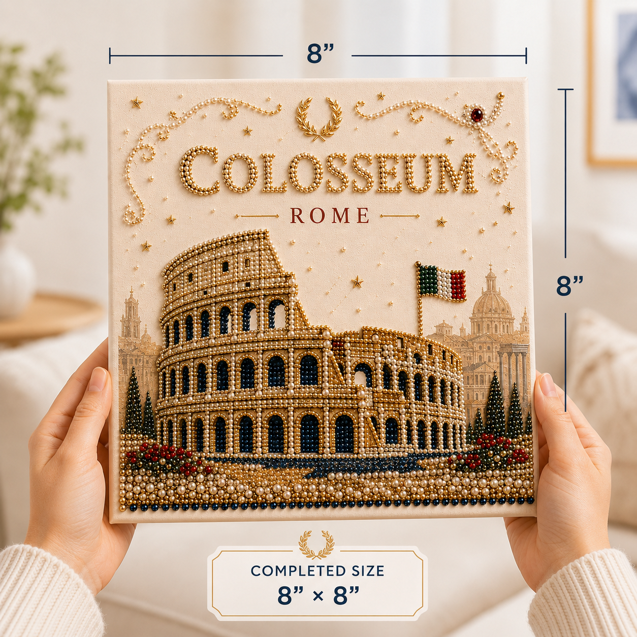 🌍 World Landmark DIY Bead Art Kit