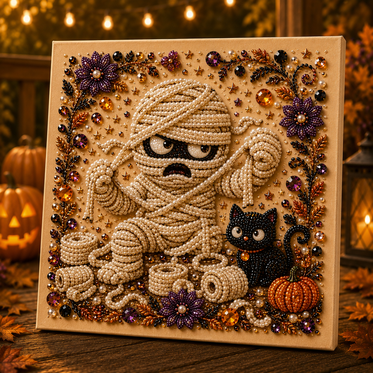 🎃 Absurd Halloween Moments Pearl Art Kit