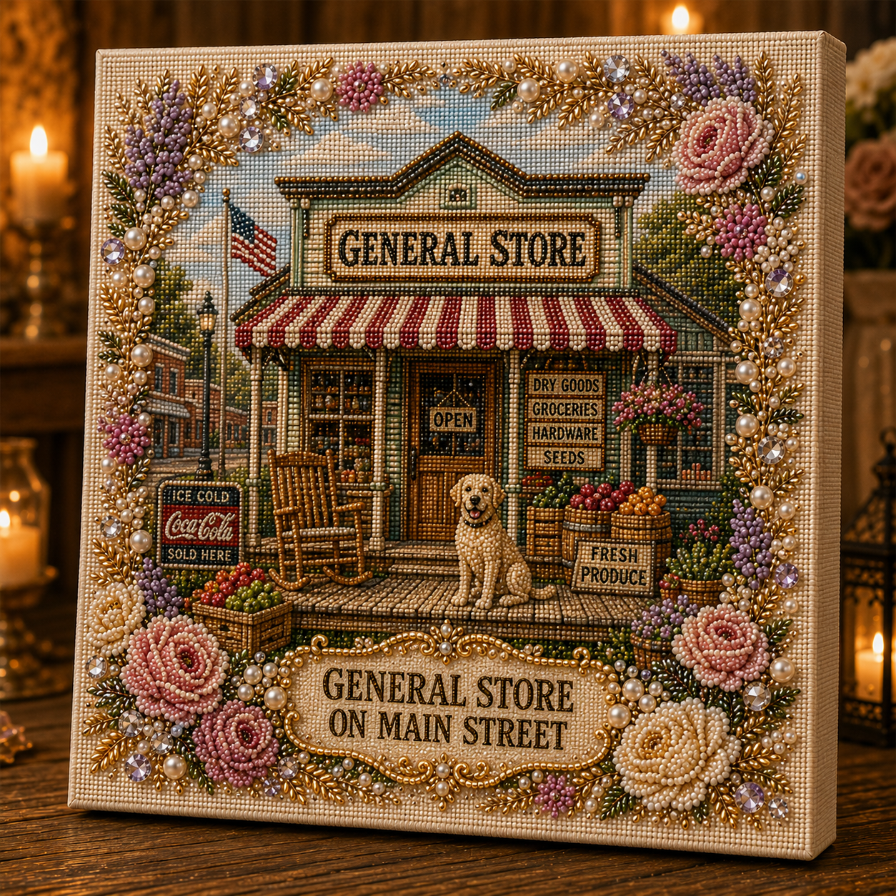 🇺🇸 American Memories Collection Pearl Art Kit