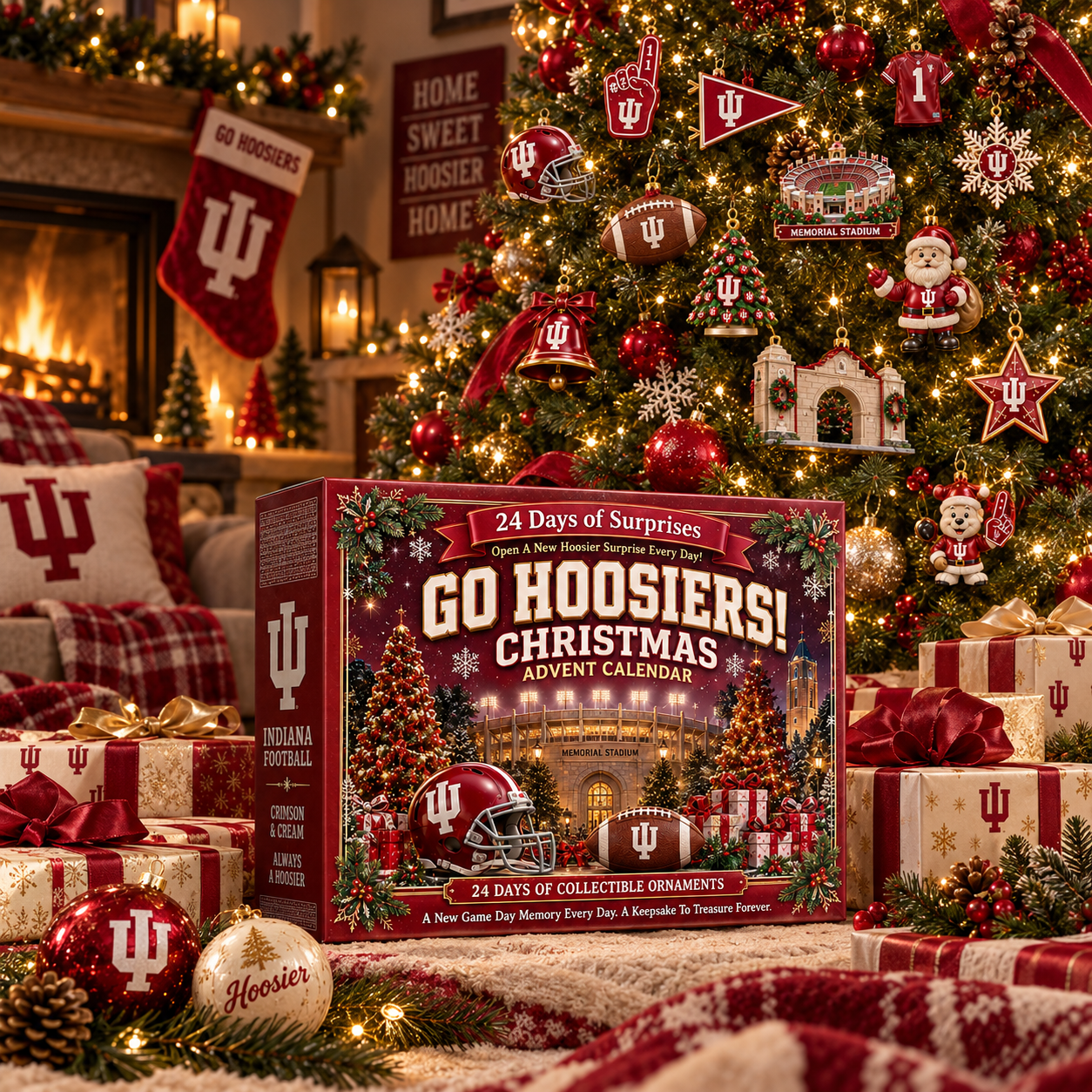 🎄 Go Hoosiers! Football Christmas Advent Calendar