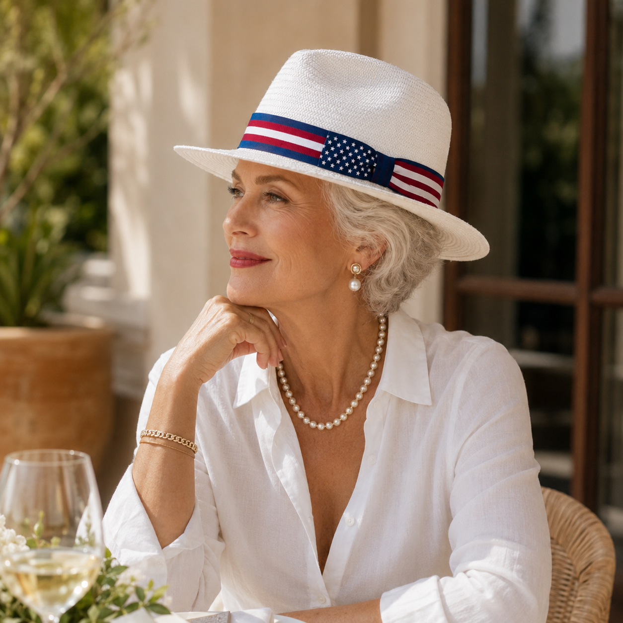The Stars & Stripes Panama Hat