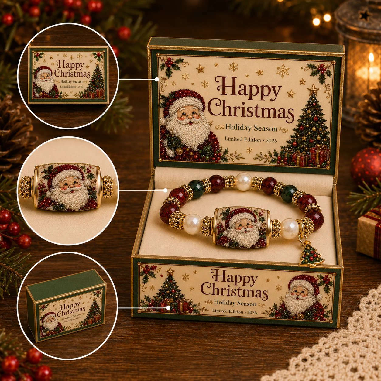🎄Limited Edition 2026 Christmas Magic Collection Bracelet