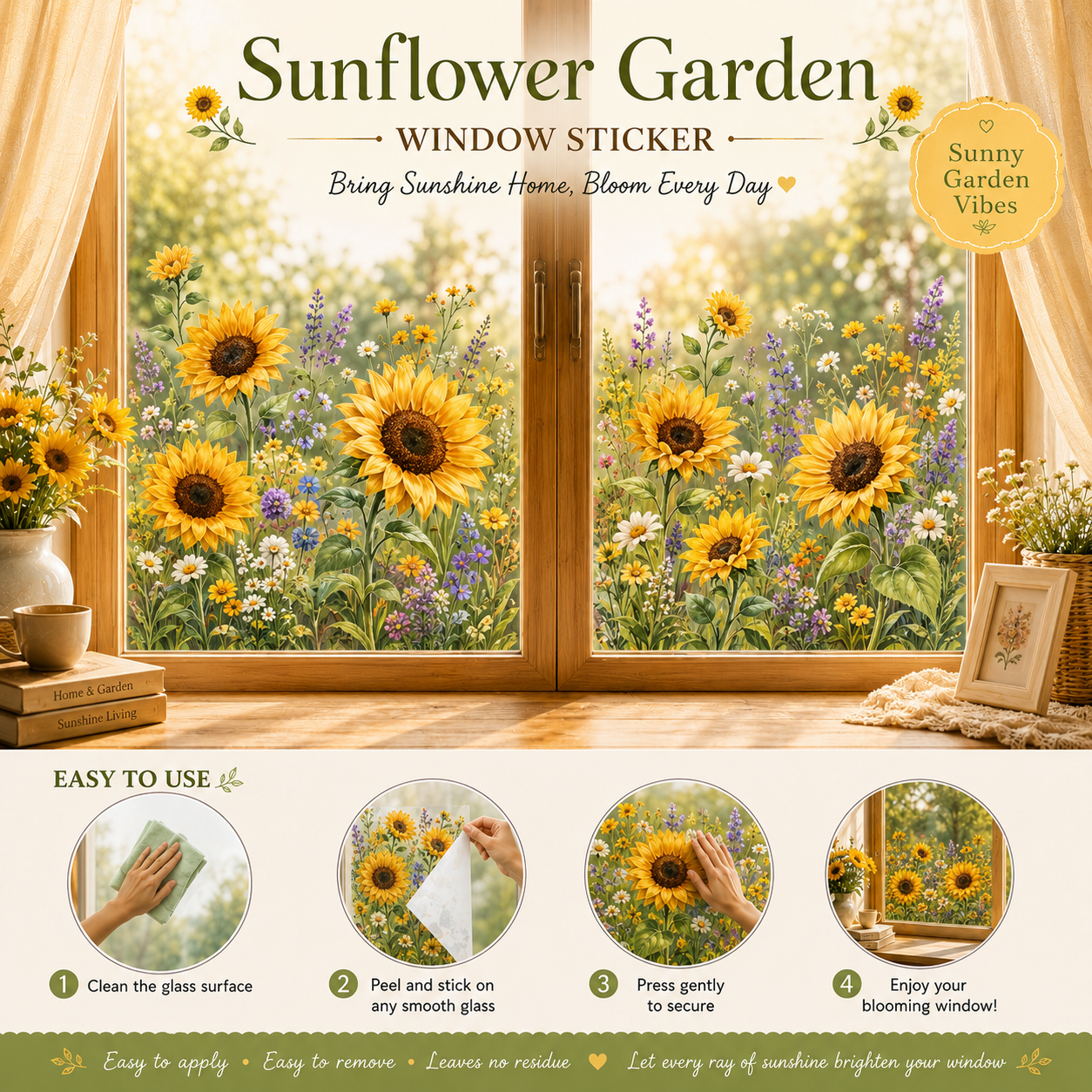 🔥49% OFF🌸 BloomVista™ Window Garden Collection📦Limited Stock ！