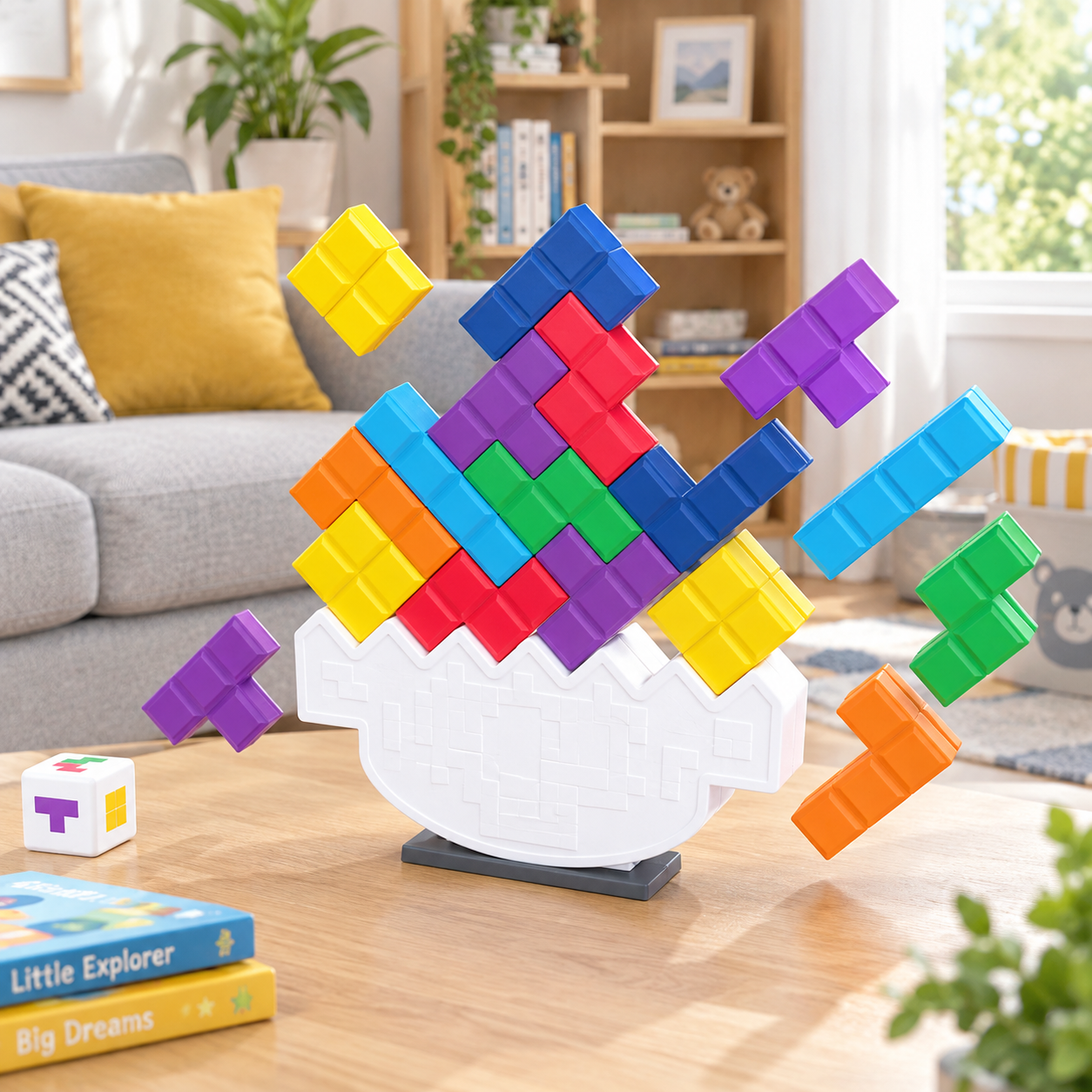 XL Dynamic Stacking Tower Game – Giant Balance & Stacking Challenge