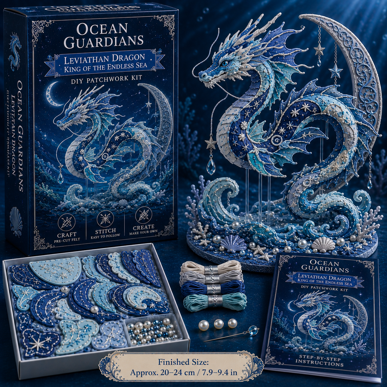 🎁 Ocean Guardians DIY Patchwork Kit Collection🌊