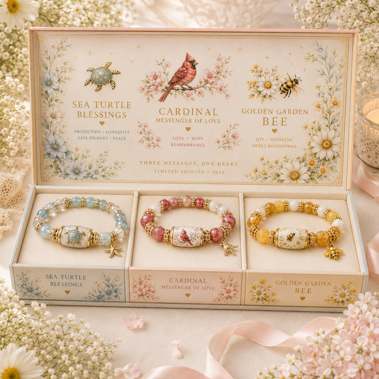 Love, Remembrance & Cardinal Blessings | 2026 Limited Edition Bracelet