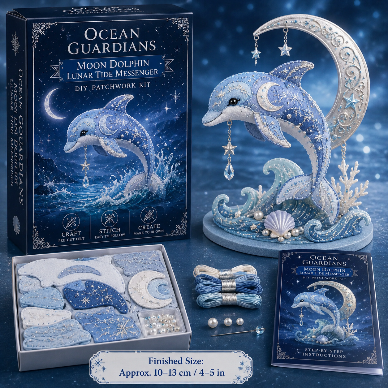 🎁 Ocean Guardians DIY Patchwork Kit Collection🌊