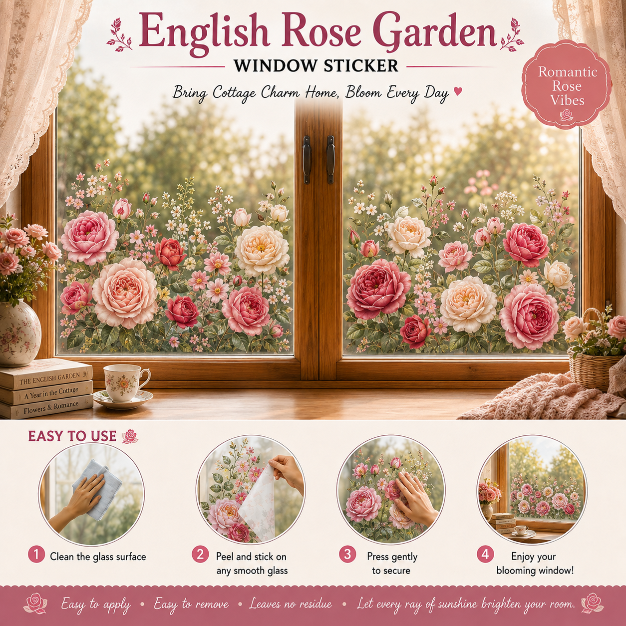 🔥49% OFF🌸 BloomVista™ Window Garden Collection📦Limited Stock ！