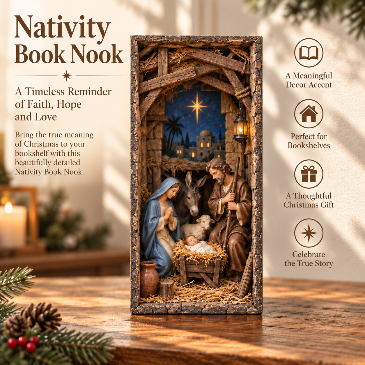 Nativity Book Nook