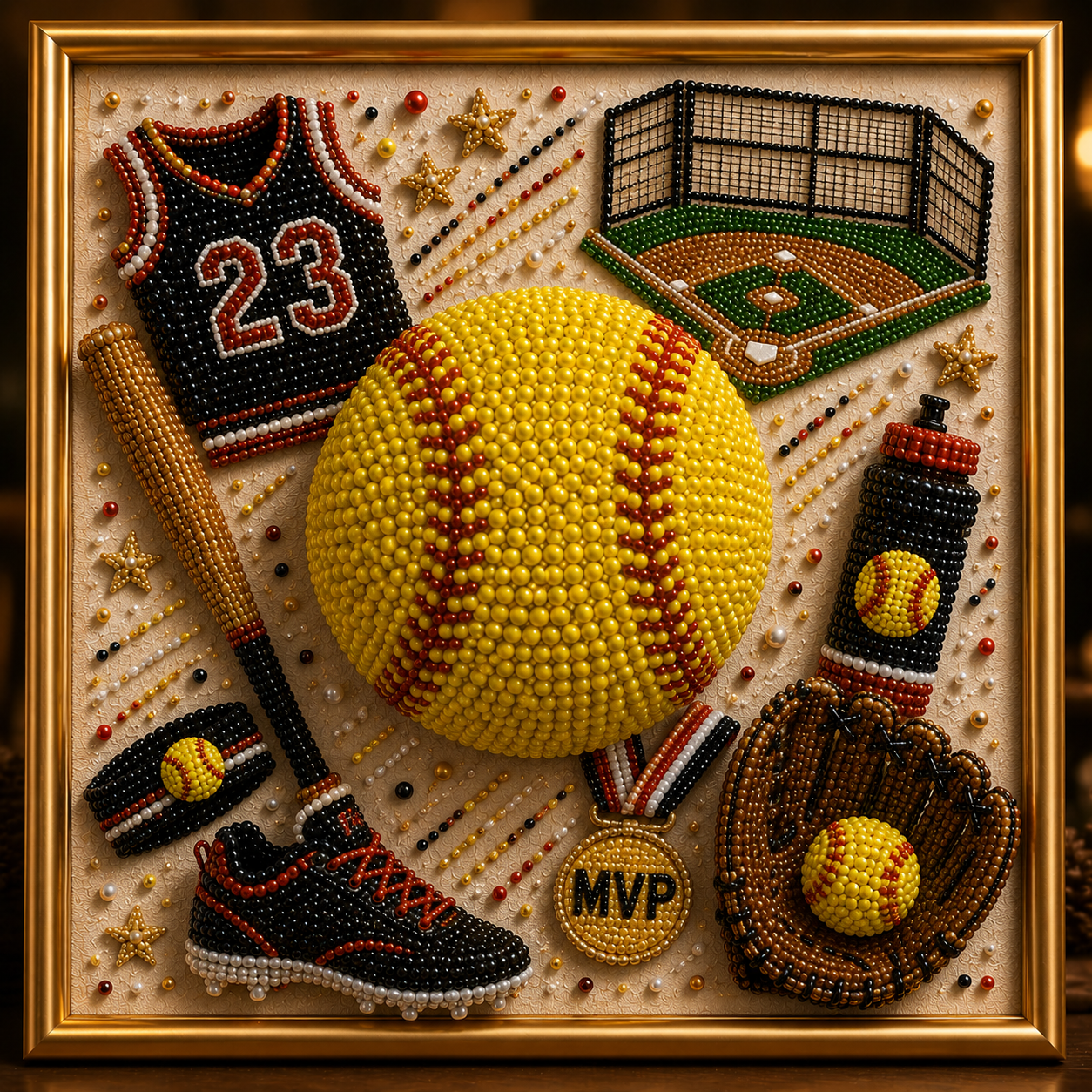 🔥 LSAT DAY 75% OFF 🏆🏈 Sports Legacy™ Pearl Art Collection