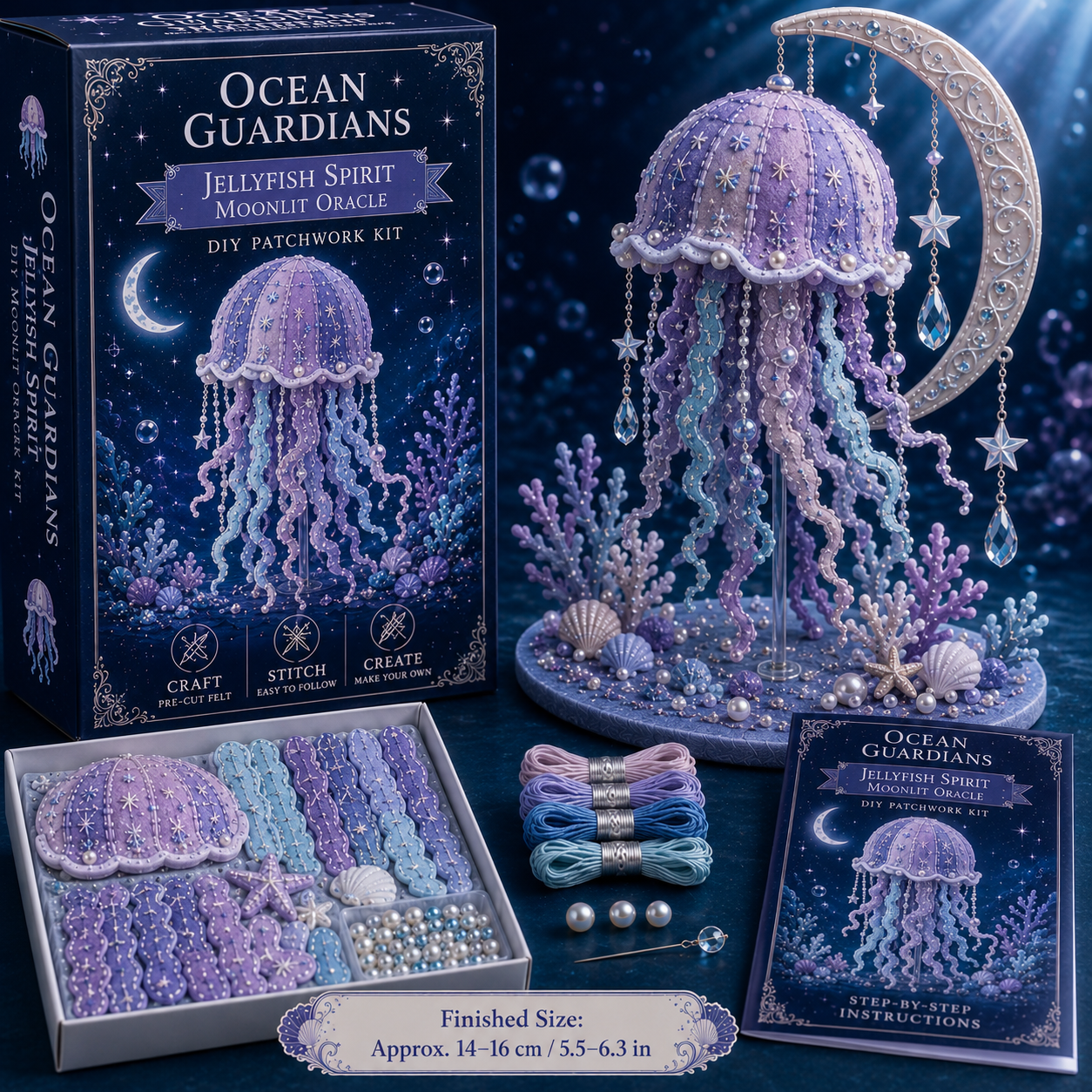 🎁 Ocean Guardians DIY Patchwork Kit Collection🌊