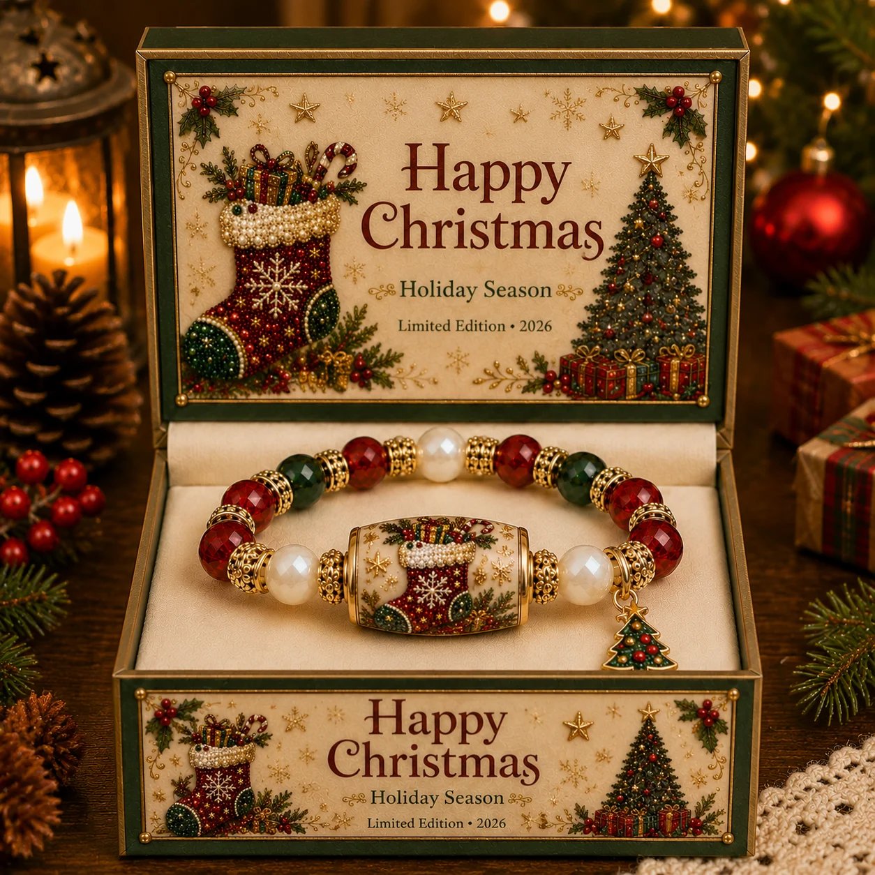 🎄Limited Edition 2026 Christmas Magic Collection Bracelet