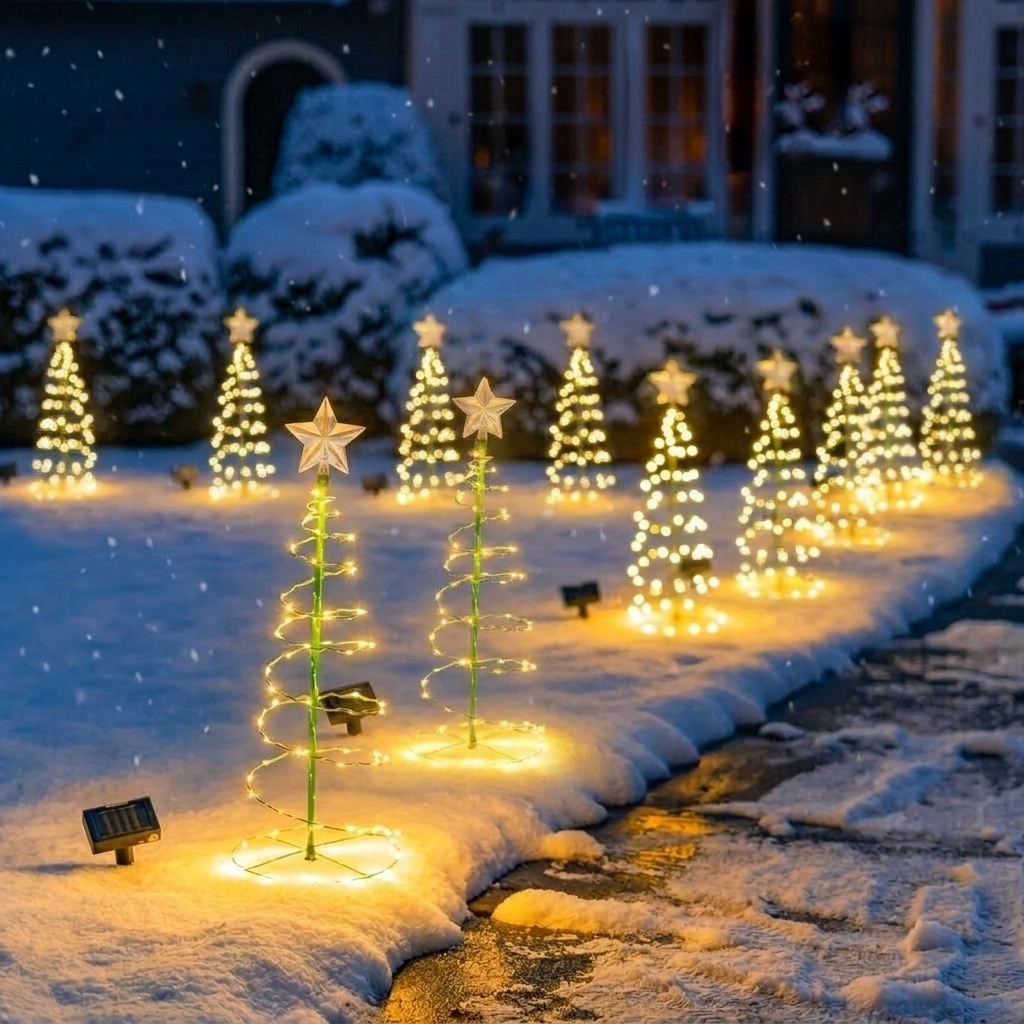 🎄Christmas Sale 49% OFF🎄 Solar LED Christmas Tree Decoration String Lights
