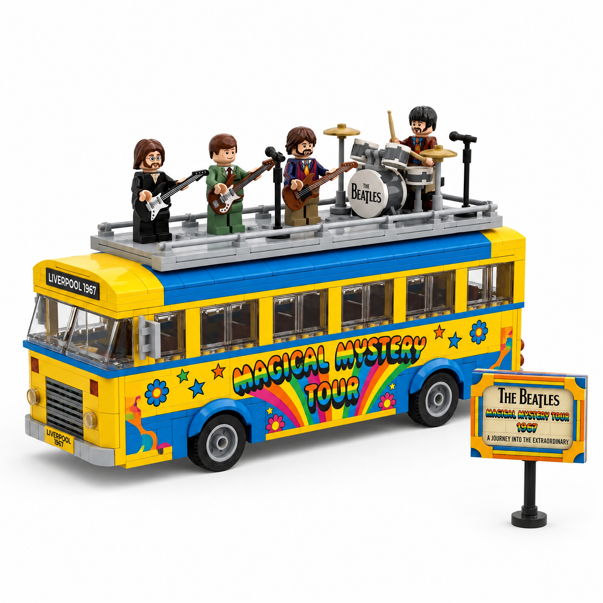 Magical Mystery Tour Bus: Liverpool 1967 Collector Edition