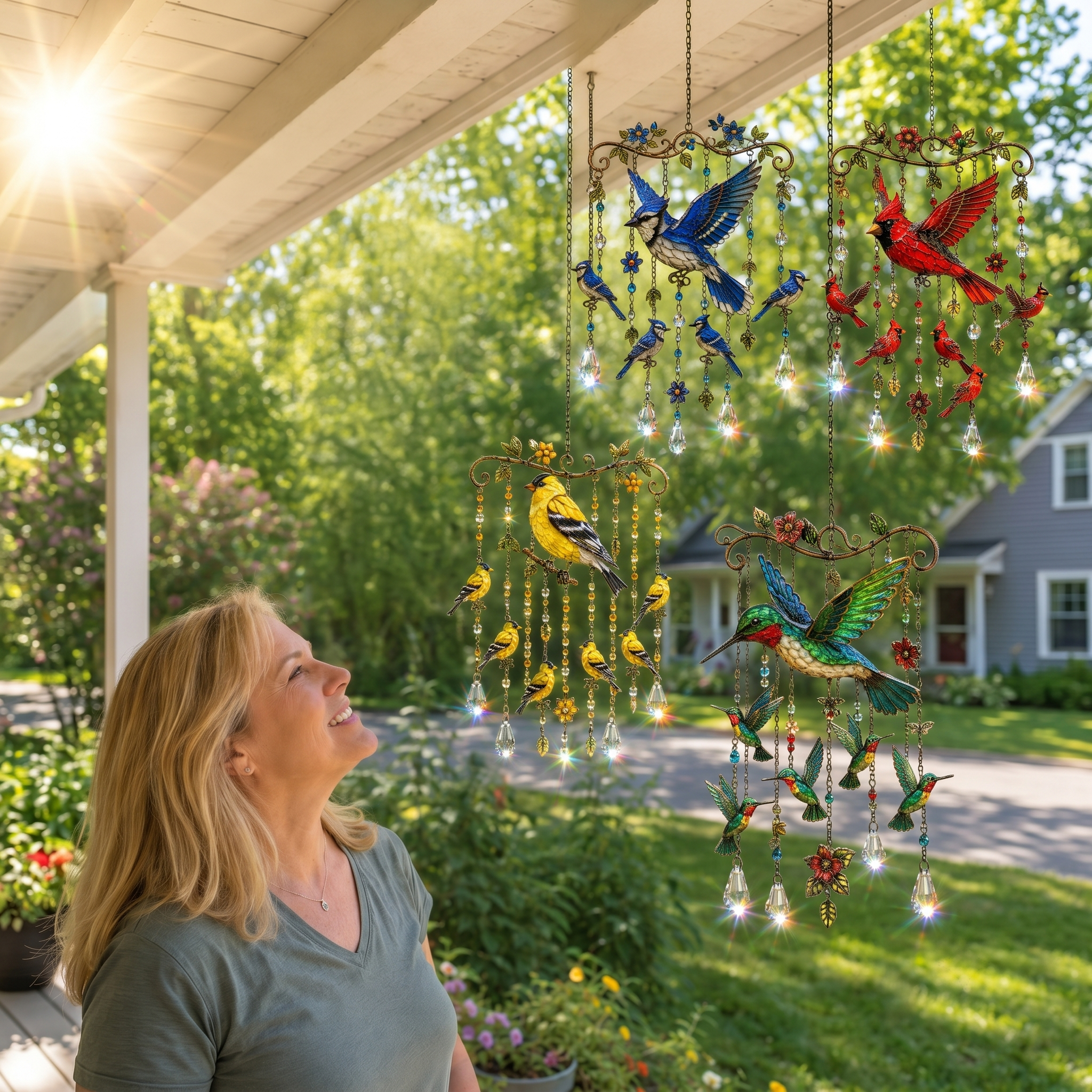 🔥Last Day 60% OFF - 🐦🎐Graceful Hummingbird Wind Chime