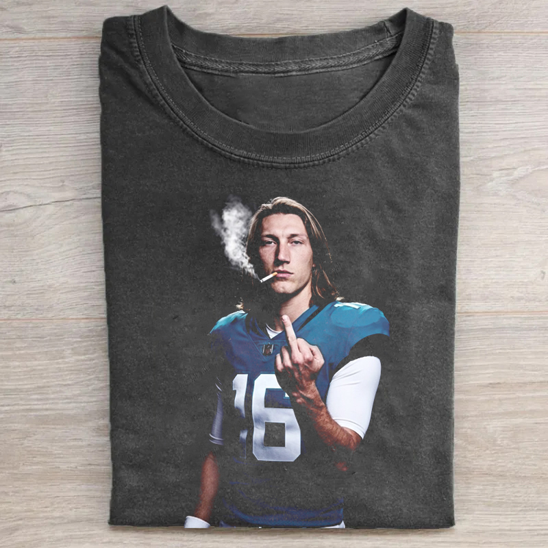 Retro Jacksonville Trevor Lawrence Football T-Shirt