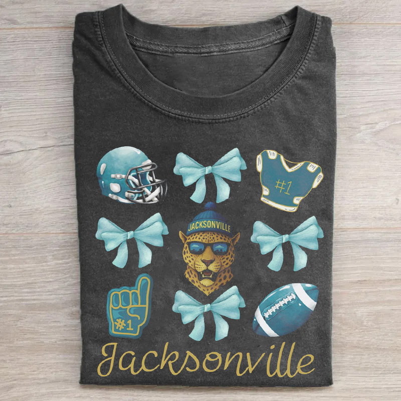 Retro Jacksonville Football T-Shirt